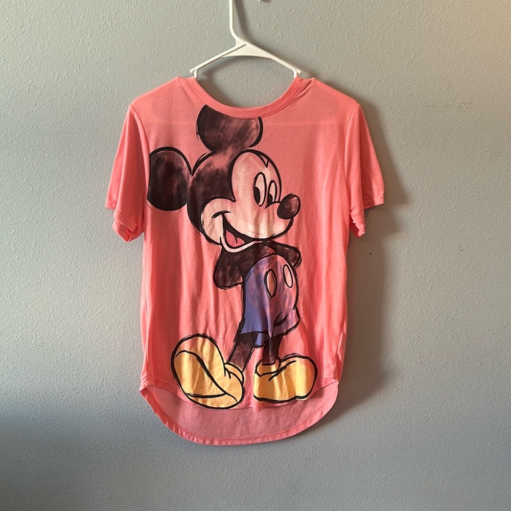 Pink Mickey shirt